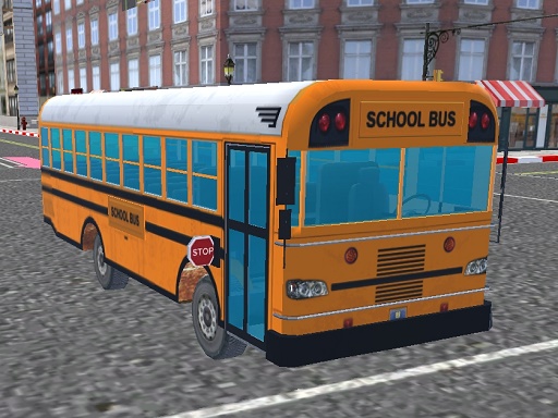 image Bus School Park Driver